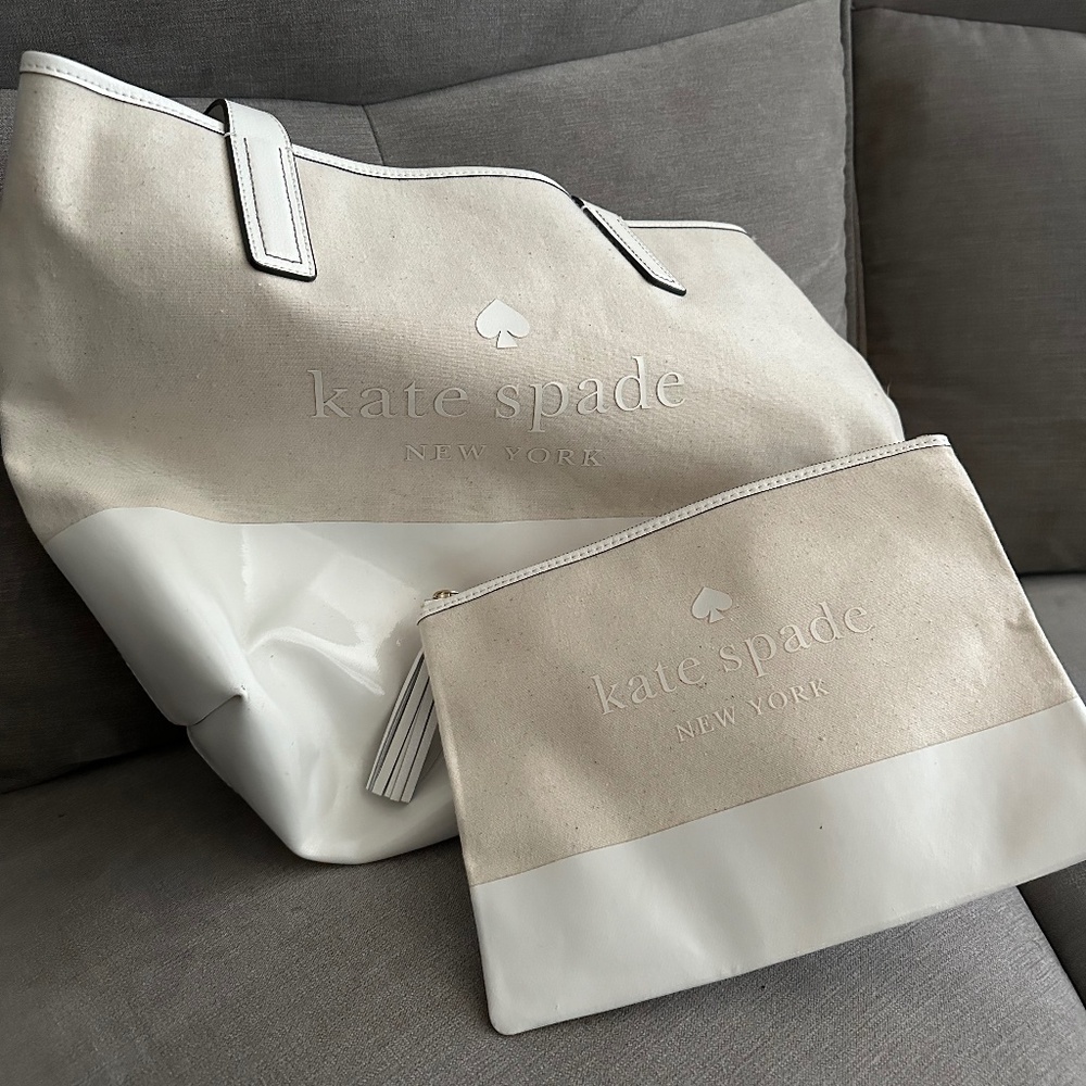 Kate Spade Canvas Tote